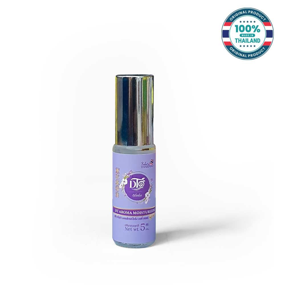 Thai DT Aroma Moisturizing Body Oil 5g – Thai Herbal Aromatherapy Skin Oil