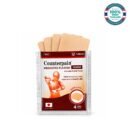 Counterpain Medicated Plaster Warm pack with 4 patches