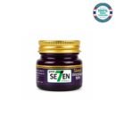 Green Seven Sleep Balm lavender moisturizing balm in a purple jar with gold lid